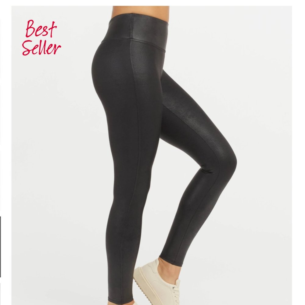 Spanx Faux Leather Leggings